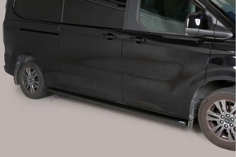 Oval side bars øovaal, black — Ford Tourneo Custom (2024–)