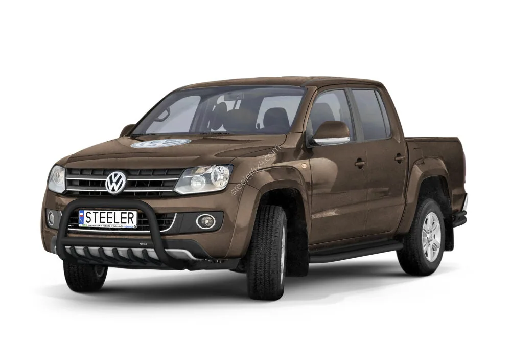 EC A-bar with cross bar and axle-bar, black — Volkswagen Amarok (2009–2016)