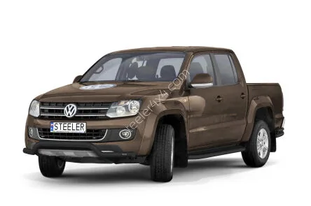 EC low spoiler bar, black — Volkswagen Amarok (2009–2016)