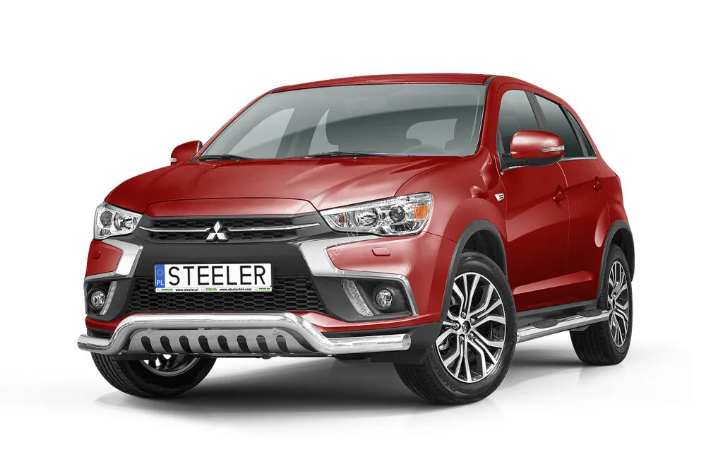EC low spoiler bar with axle-plate — Mitsubishi ASX (2017–2019)