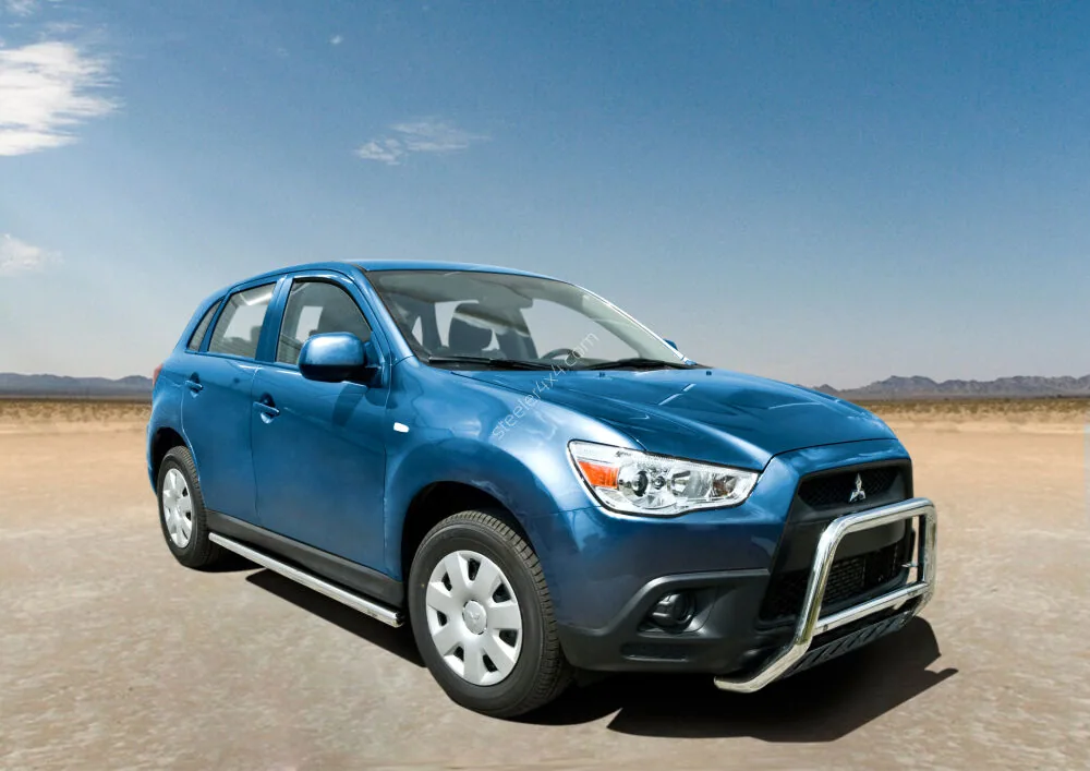 Stainless steel side bars — Mitsubishi ASX (2010–2013)