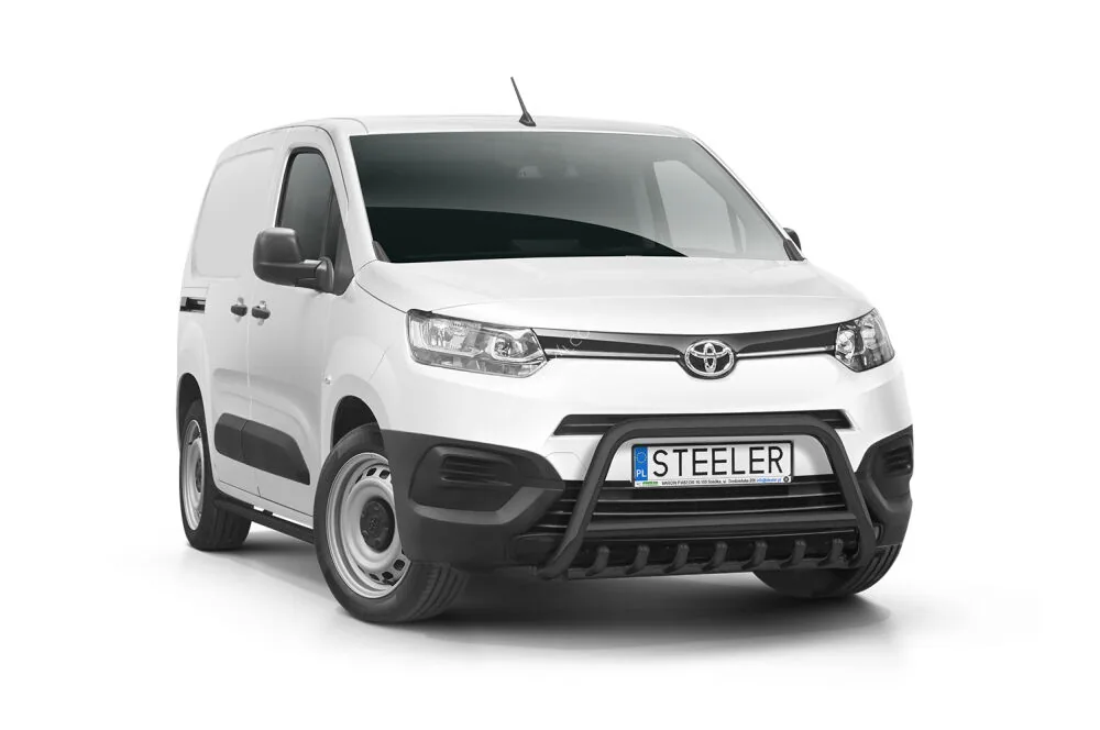 EC A-bar with cross bar and axle-bar, black — Toyota Proace City Van (2019–)