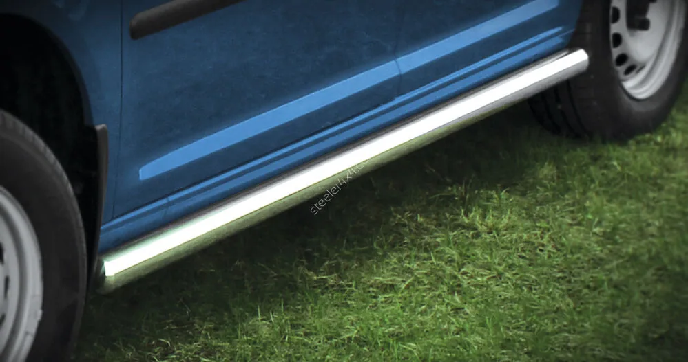 Stainless steel side bars — Volkswagen Caddy (2010–2015)