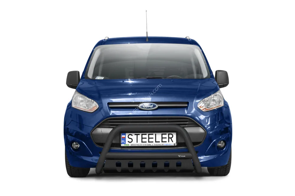 Дуга EC A с поперечиной и защитой моста, чёрная — Ford Connect (2013–2018)