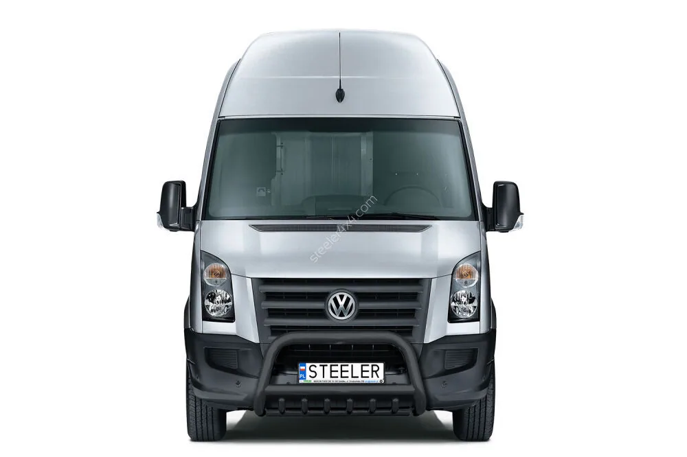 EC A-bar with cross bar and axle-bar, black — Volkswagen Crafter (2006–2017)