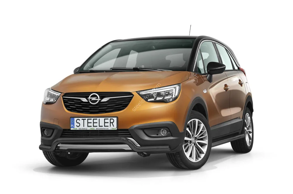 EC low spoiler bar, black — Opel Crossland X (2017–)