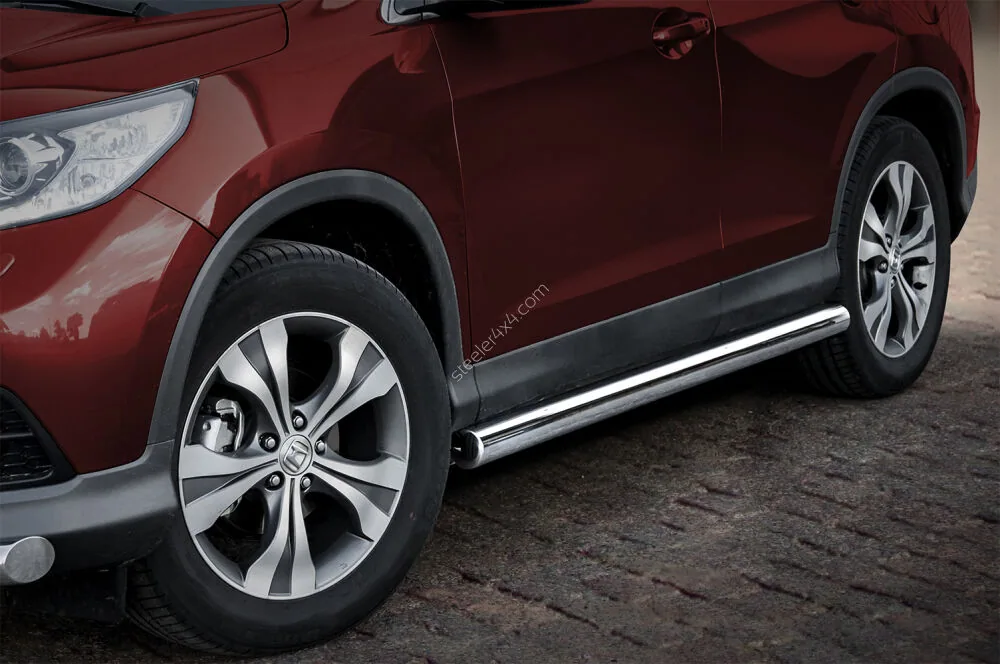 Stainless steel side bars — Honda CR-V (2012–2015)