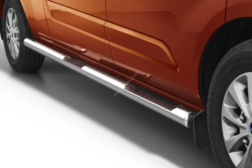 Roostevabad küljetorud rihveldatud astmetega — Ford Transit Custom (2018–)