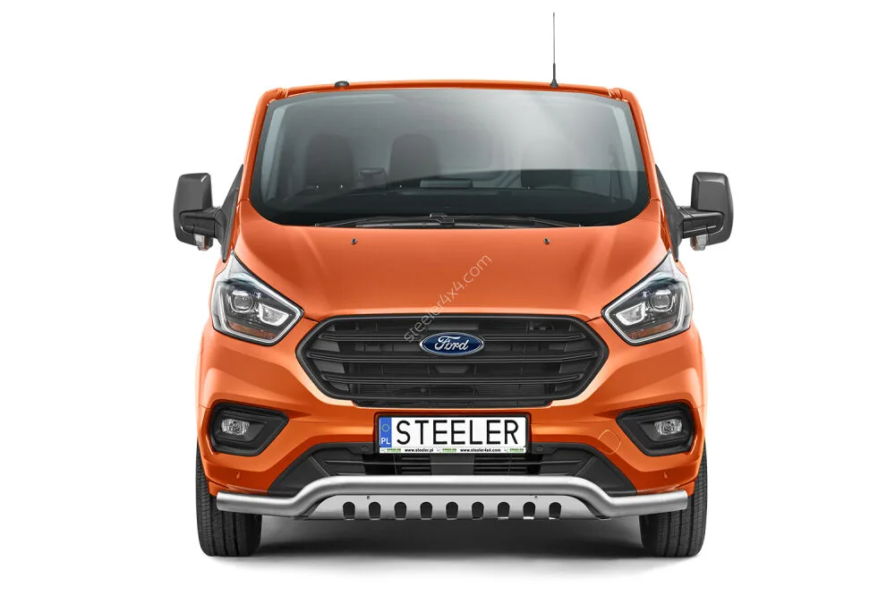 EC low spoiler bar with axle-plate — Ford Transit Custom (2018–)