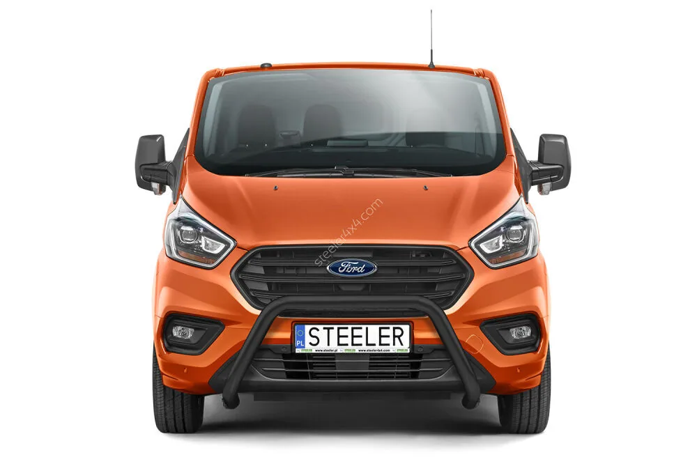 EC A-kaitseraud ilma põikitoruta, must — Ford Transit Custom (2018–)