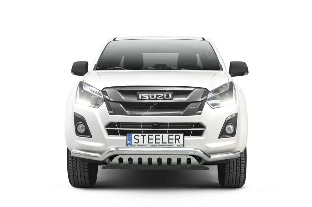 EC low spoiler bar with axle-plate — Isuzu D-Max (2012–2017)