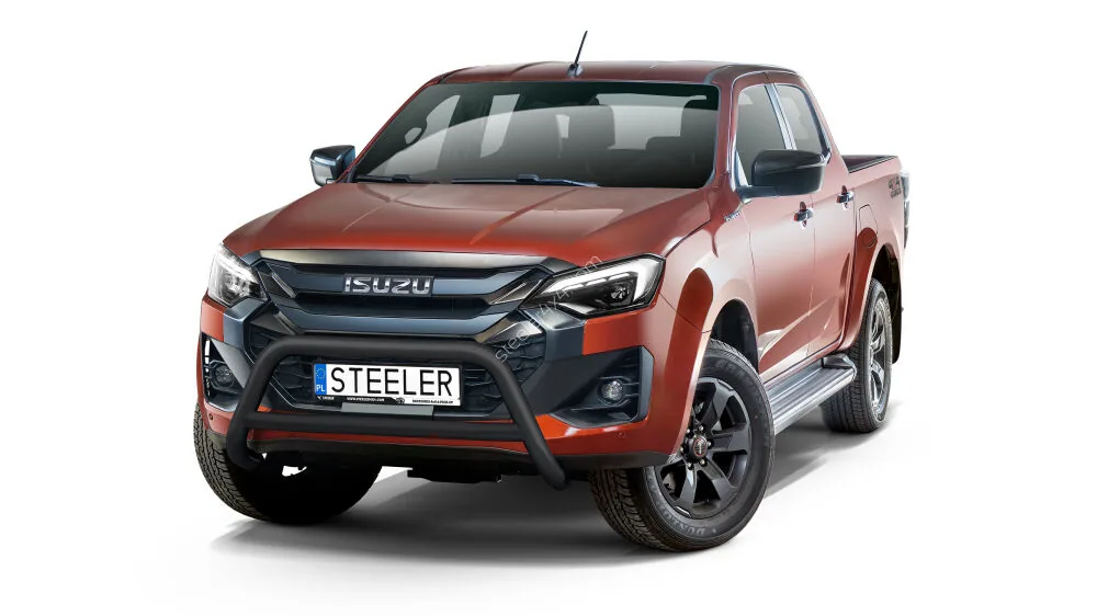 EC A-bar with cross bar, black — Isuzu D-Max (2024–)