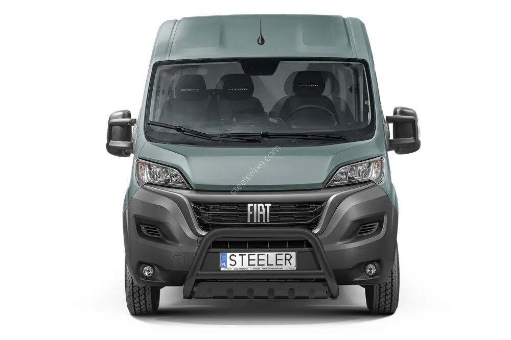 EC A-bar with cross bar and axle-plate, black — Citroën Jumper (2006–2016)