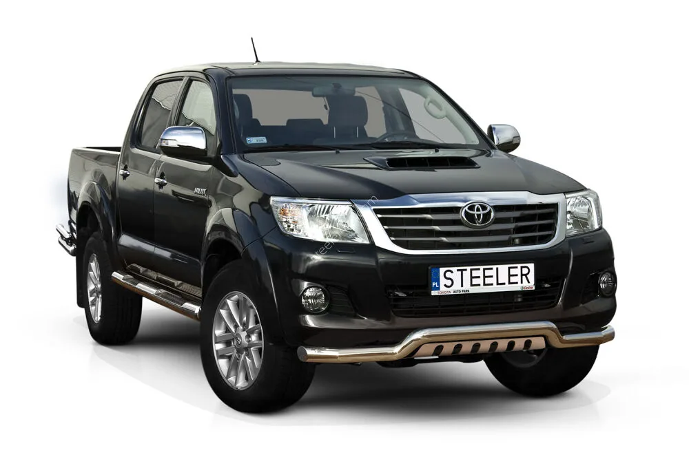EC madal kaitseraud sillaplaadiga — Toyota Hilux (2005–2011)