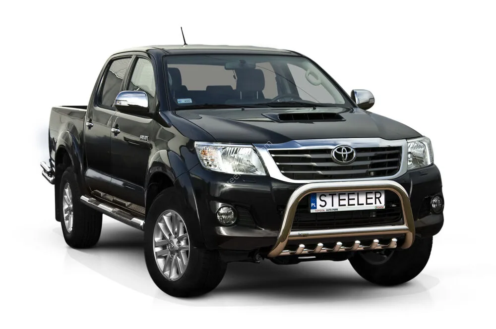 EC A-kaitseraud põikitoru ja sillatoruga — Toyota Hilux (2005–2011)
