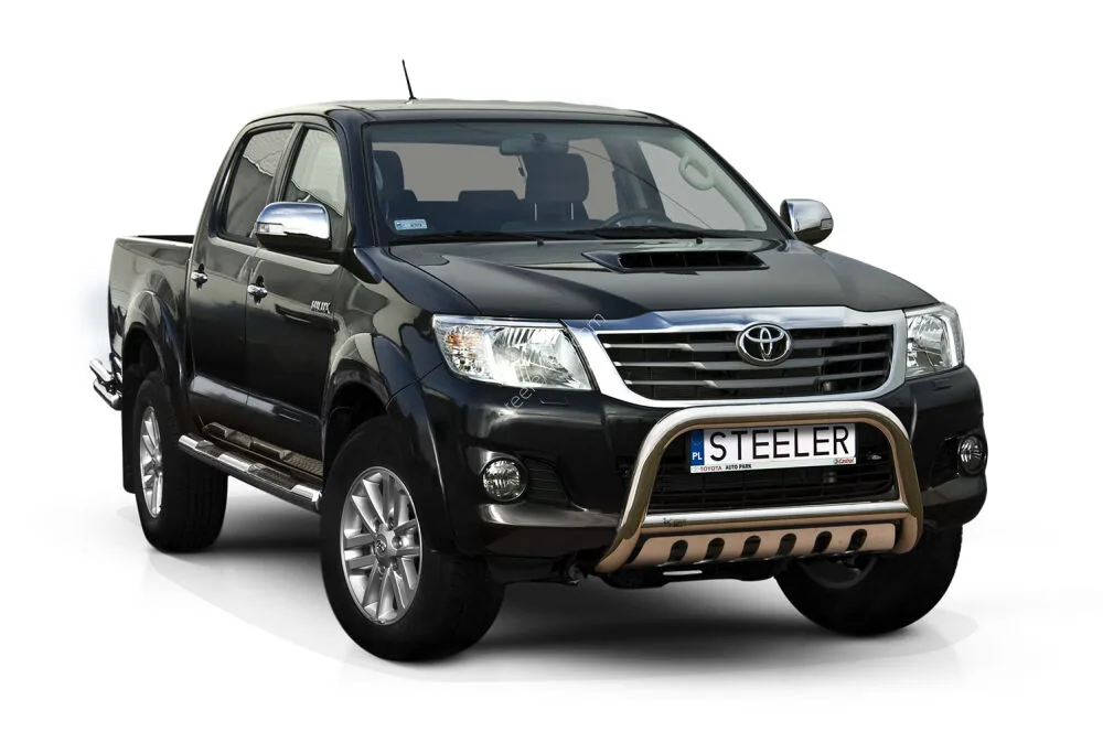 EC A-kaitseraud põikitoru ja sillaplaadiga — Toyota Hilux (2005–2011)