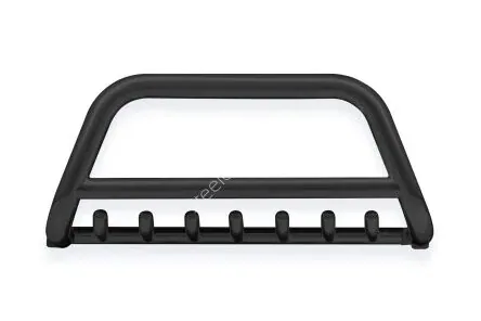 EC A-kaitseraud põikitoru ja sillatoruga, must — Toyota Land Cruiser 120 (2003–2009)