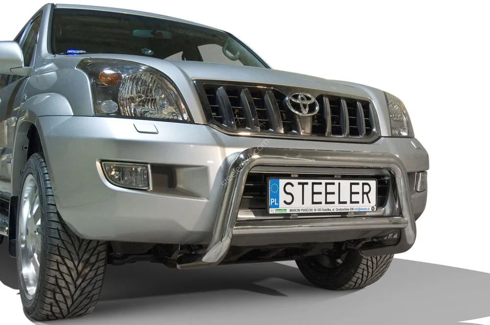 EC A-bar with cross bar — Toyota Land Cruiser 120 (2003–2009)