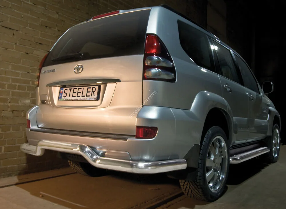 Rear protection — Toyota Land Cruiser 120 (2003–2009)