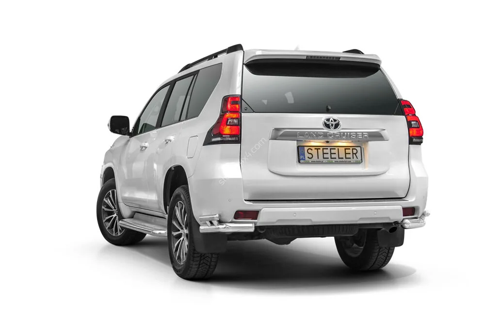 Rear corner protection — Toyota Land Cruiser 150 (2017–)