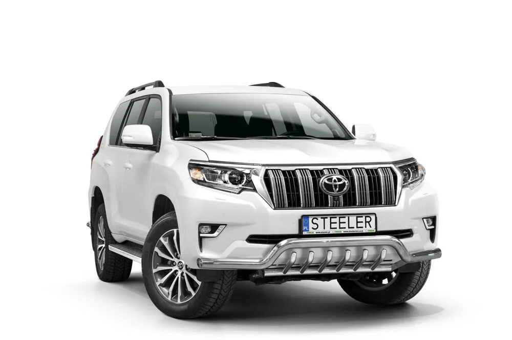 EC low spoiler bar with axle-bar — Toyota Land Cruiser 150 (2017–)