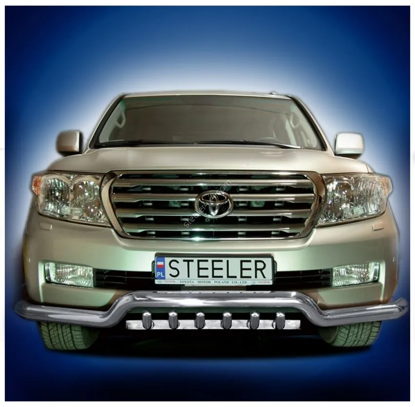 EC low spoiler bar with axle-bar — Toyota Land Cruiser V8 (2007–2012)