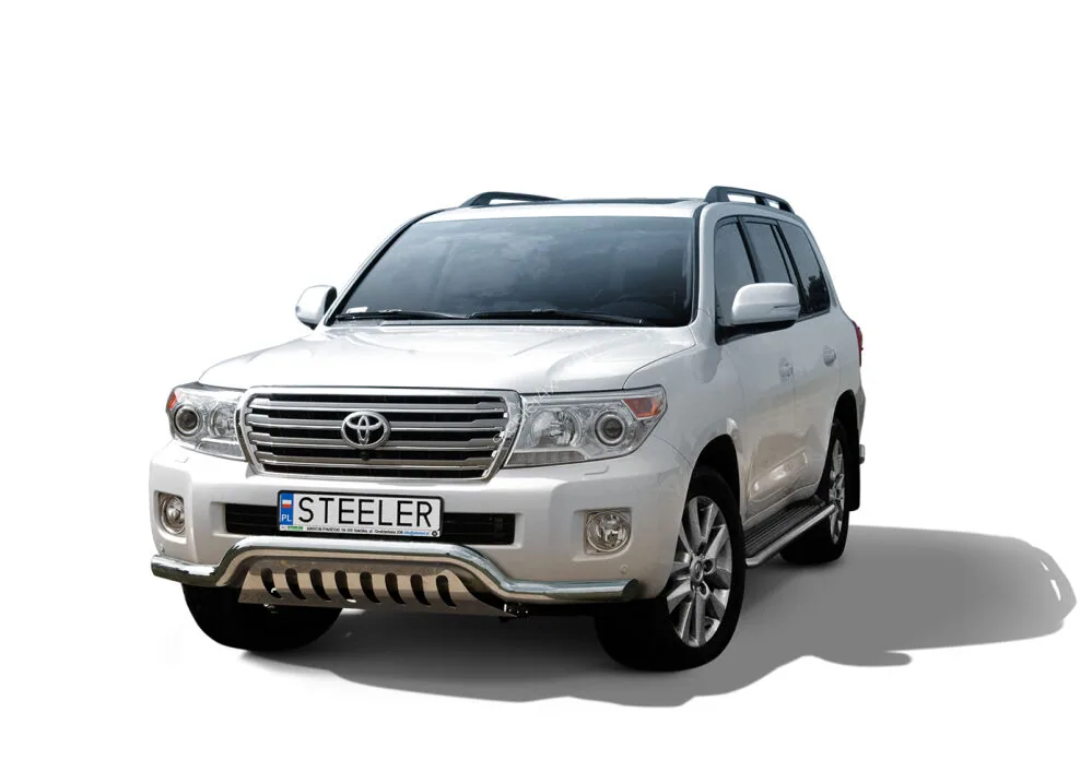 EC low spoiler bar with axle-plate — Toyota Land Cruiser V8 (2012–2016)