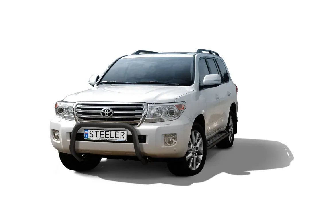 EC A-bar without cross bar, black — Toyota Land Cruiser V8 (2012–2016)
