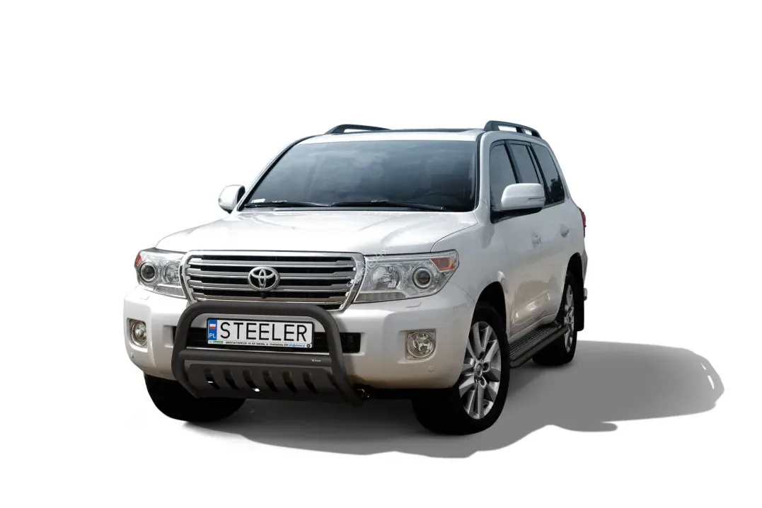 EC A-bar with cross bar and axle-plate, black — Toyota Land Cruiser V8 (2012–2016)