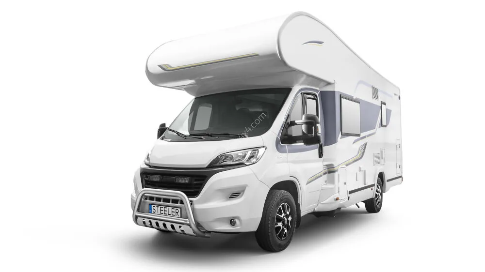 EC A-bar with cross bar and axle-plate — Fiat Ducato Camper (2006–2016)