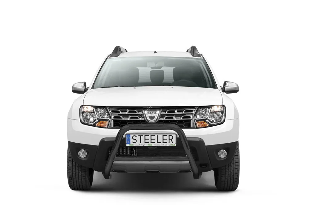 EC A-kaitseraud põikitoruga, must — Dacia Duster (2010–2017)
