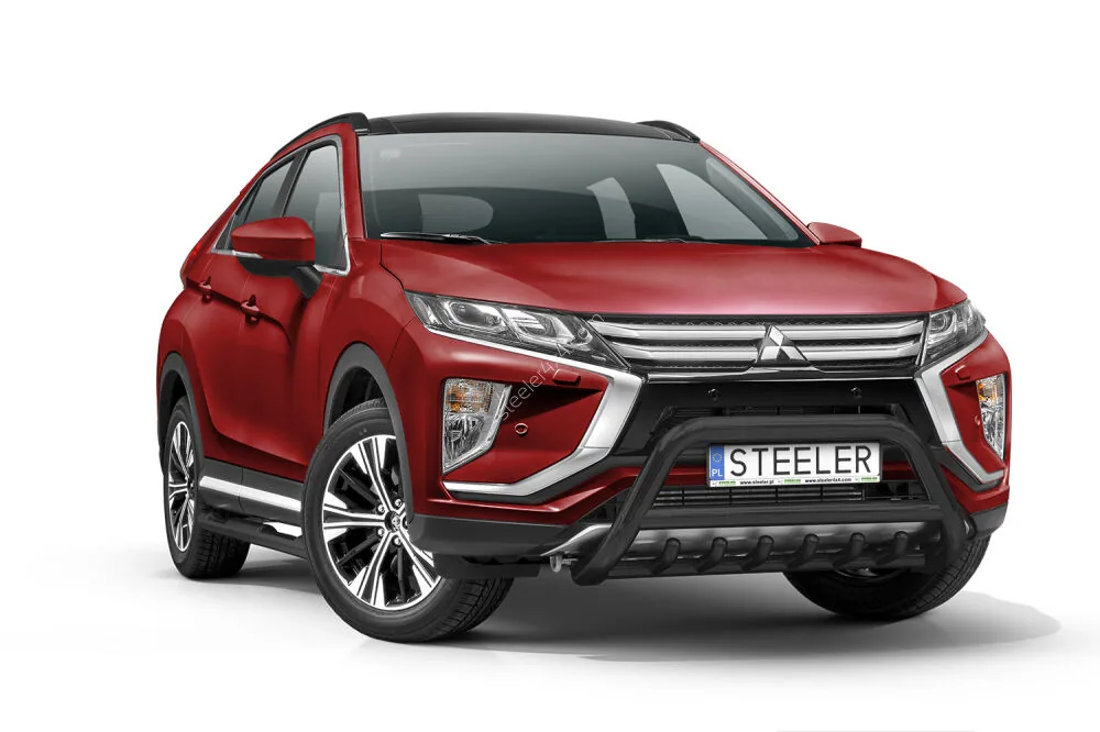 Дуга EC A с поперечиной и трубой моста, чёрная — Mitsubishi Eclipse Cross (2017–)