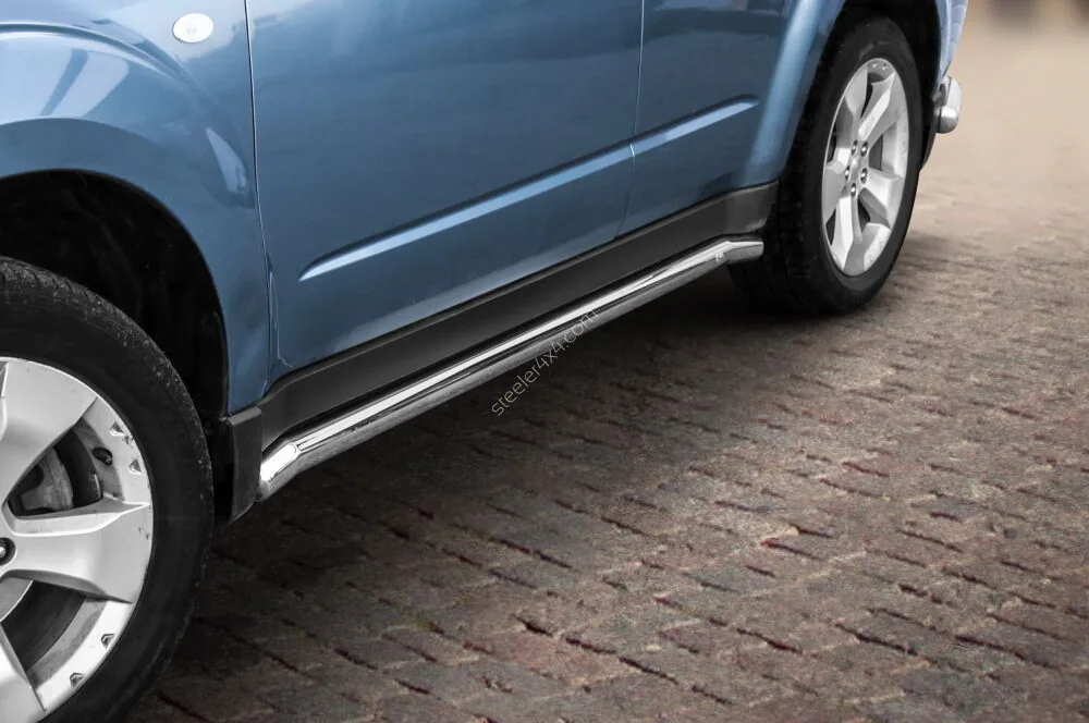 Пороги-трубы из нержавейки — Subaru Forester (2008–2012)
