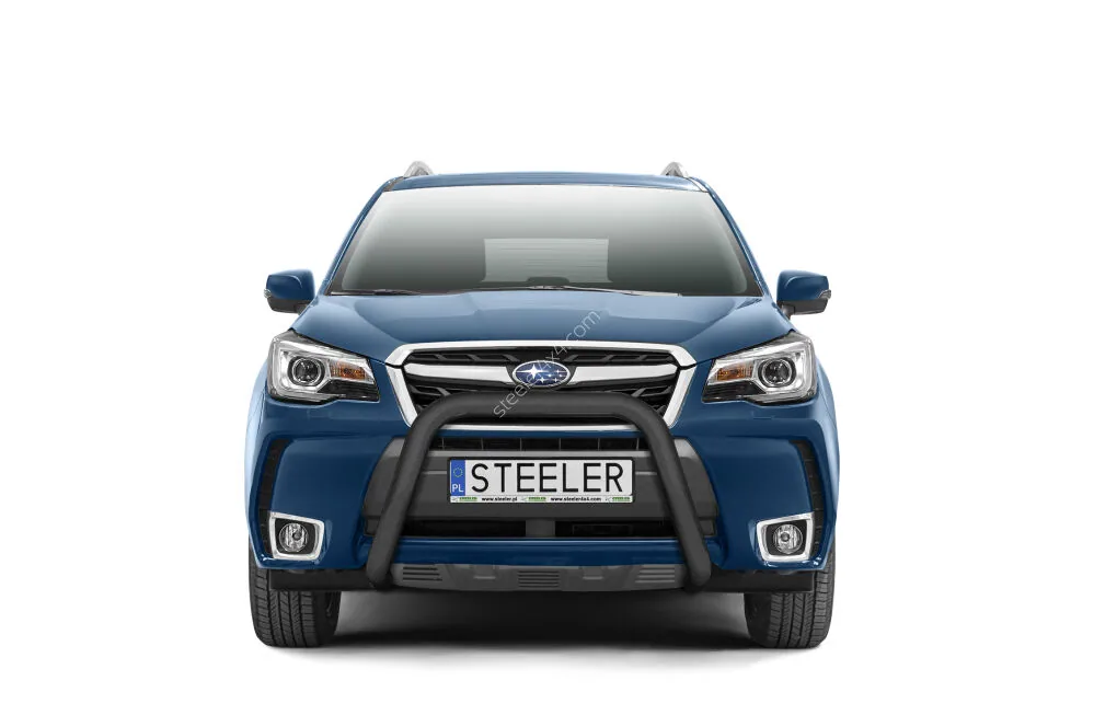 EC A-bar without cross bar, black — Subaru Forester (2013–)