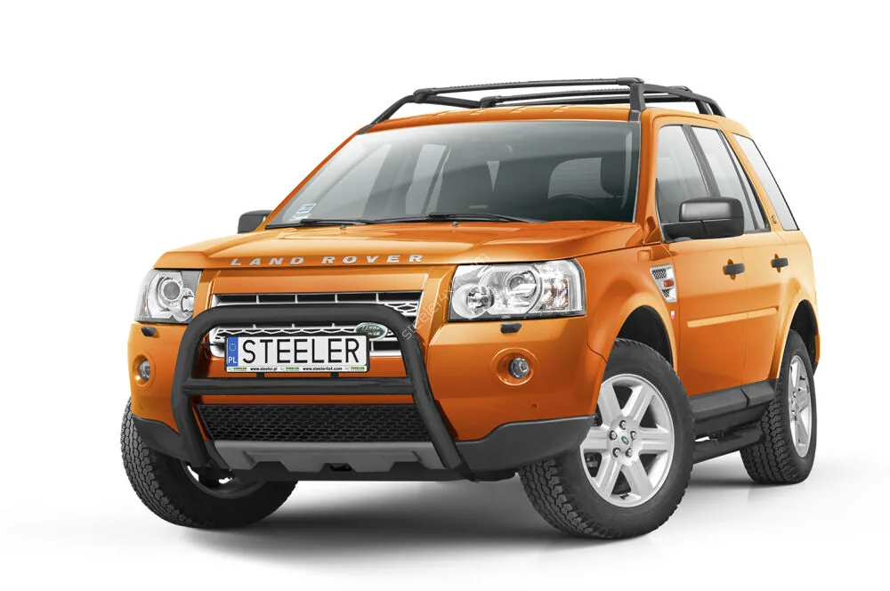 Дуга EC A с поперечиной, чёрная — Land Rover Freelander (2008–)