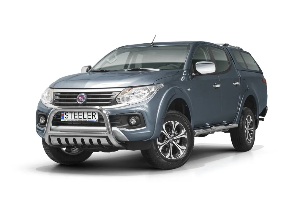 EC A-bar with cross bar and axle-plate — Fiat Fullback (2015–)