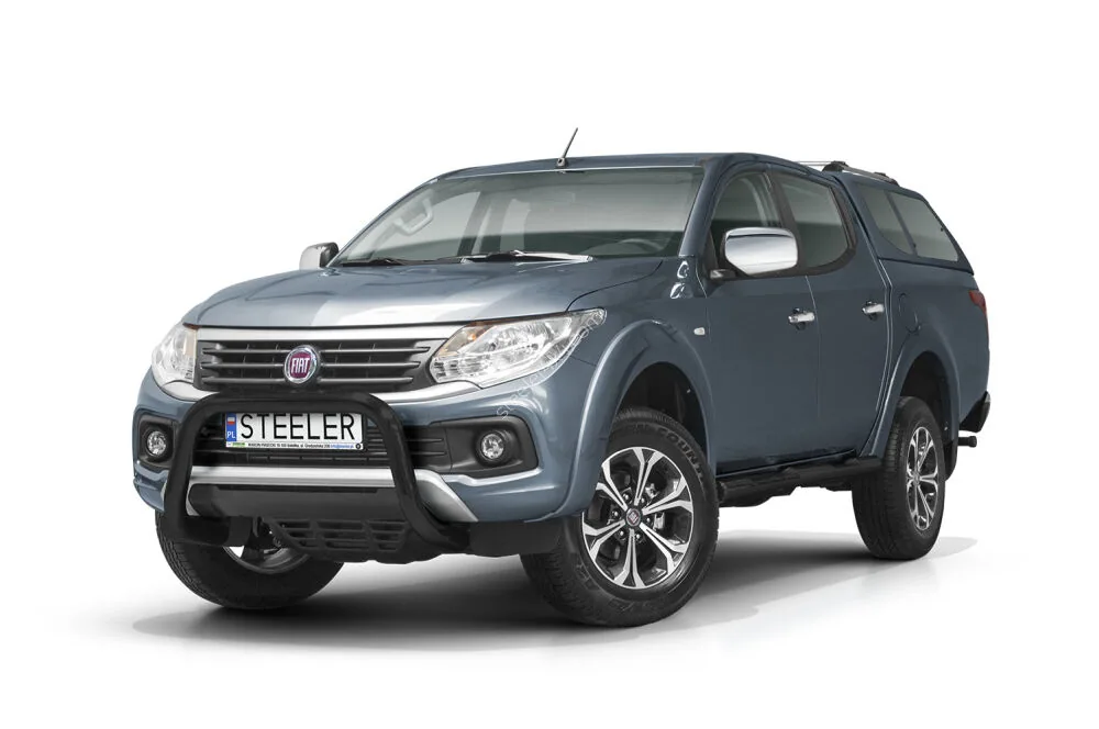 Дуга EC A без поперечины, чёрная — Fiat Fullback (2015–)