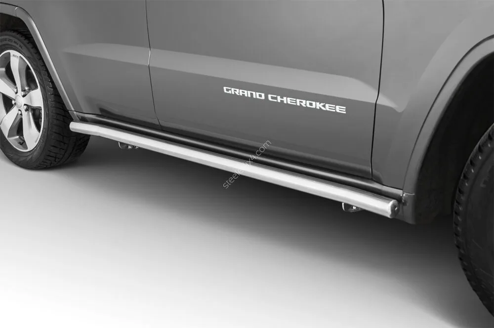 Stainless steel side bars — Jeep Grand Cherokee (2015–)