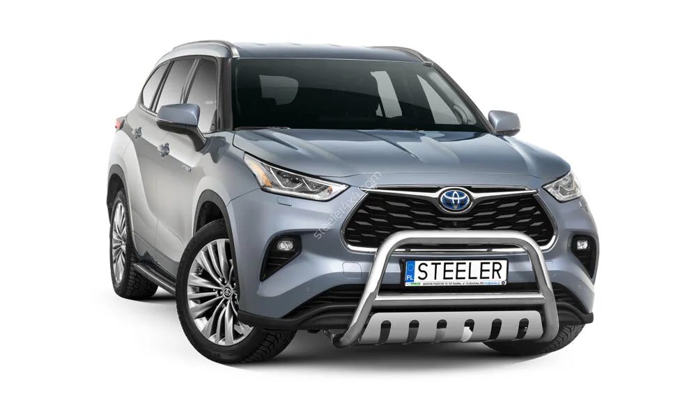 EC A-kaitseraud põikitoru ja sillaplaadiga — Toyota Highlander (2021–)