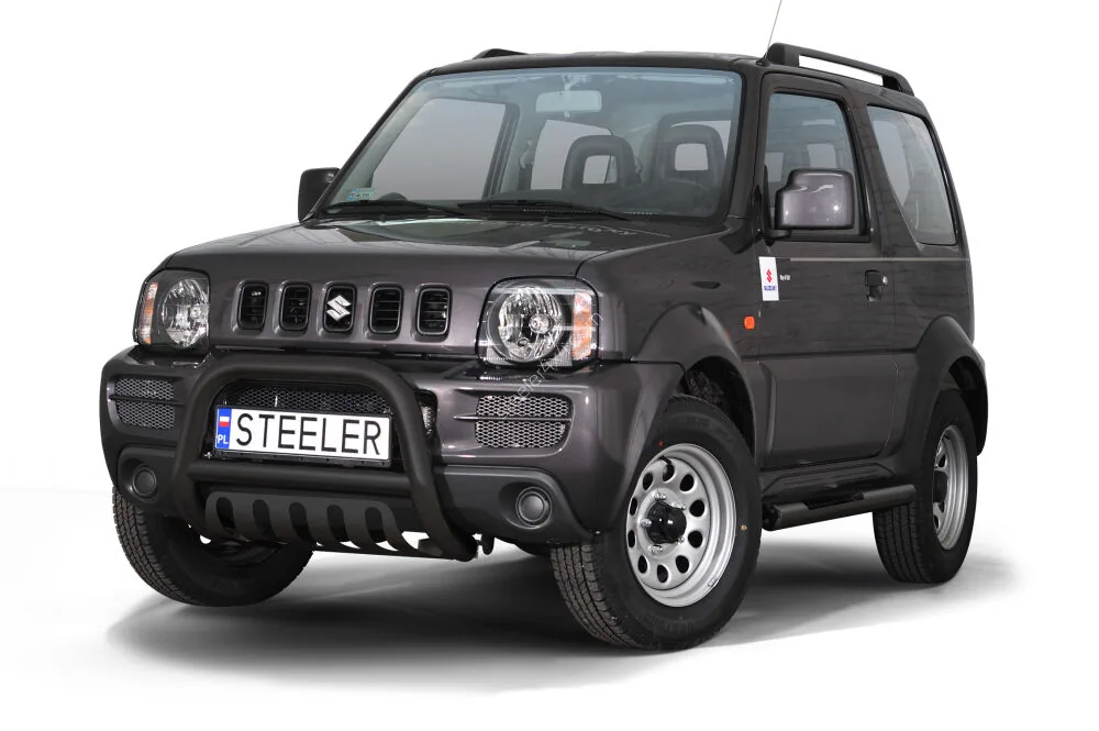EC A-bar with cross bar and axle-plate, black — Suzuki Jimny (2006–2012)