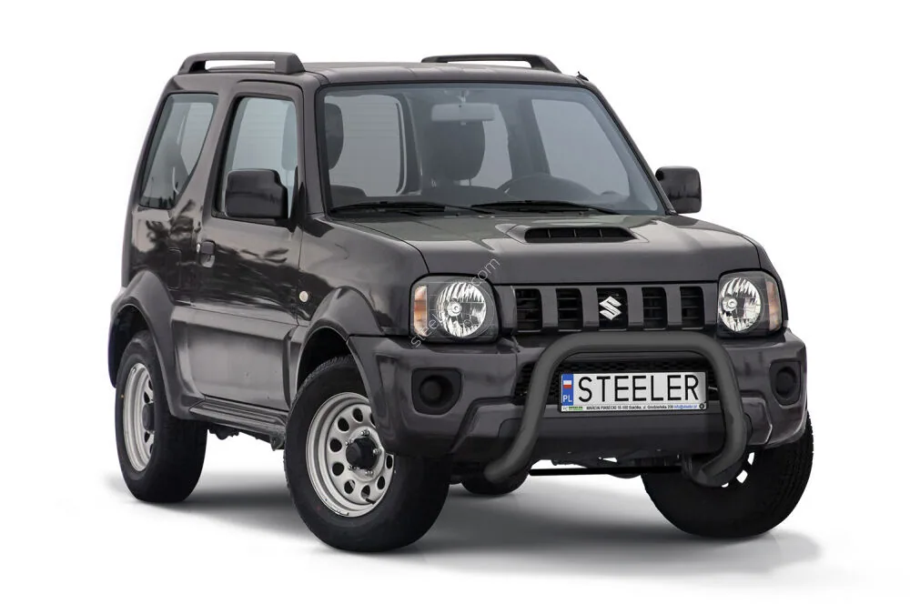 EC A-kaitseraud ilma põikitoruta, must — Suzuki Jimny (2012–2017)