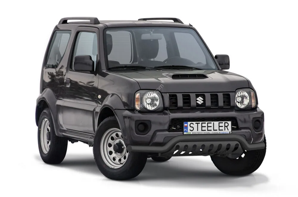 EC madal kaitseraud sillaplaadiga, must — Suzuki Jimny (2012–2017)