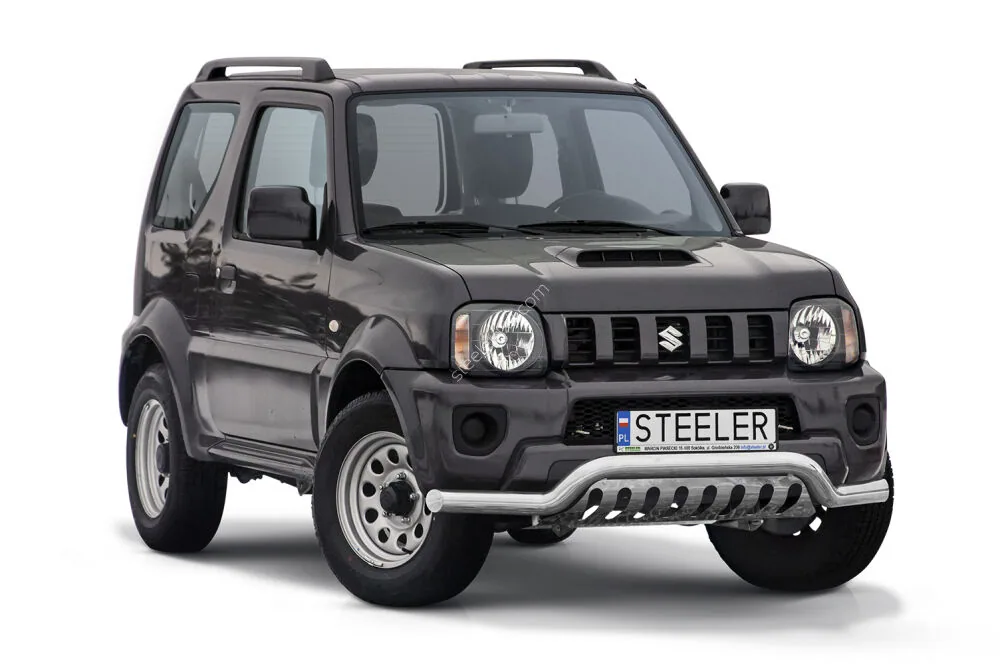 EC madal kaitseraud sillaplaadiga — Suzuki Jimny (2012–2017)