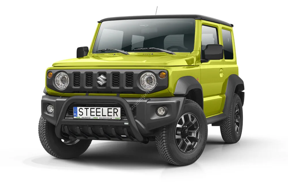 Дуга EC A с поперечиной и трубой моста, чёрная — Suzuki Jimny (2018–)