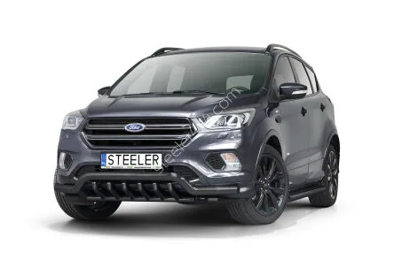 Нижняя дуга EC с трубой моста, чёрная — Ford Kuga (2017–2019)