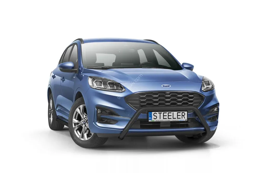 EC A-kaitseraud ilma põikitoruta, must — Ford Kuga (2019–)