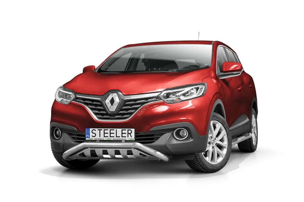 EC narrow low spoiler bar with axle-plate — Renault Kadjar (2016–)