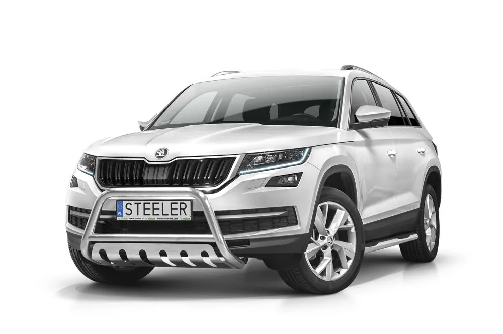 EC A-bar with cross bar and axle-plate — Škoda Kodiaq (2016–)