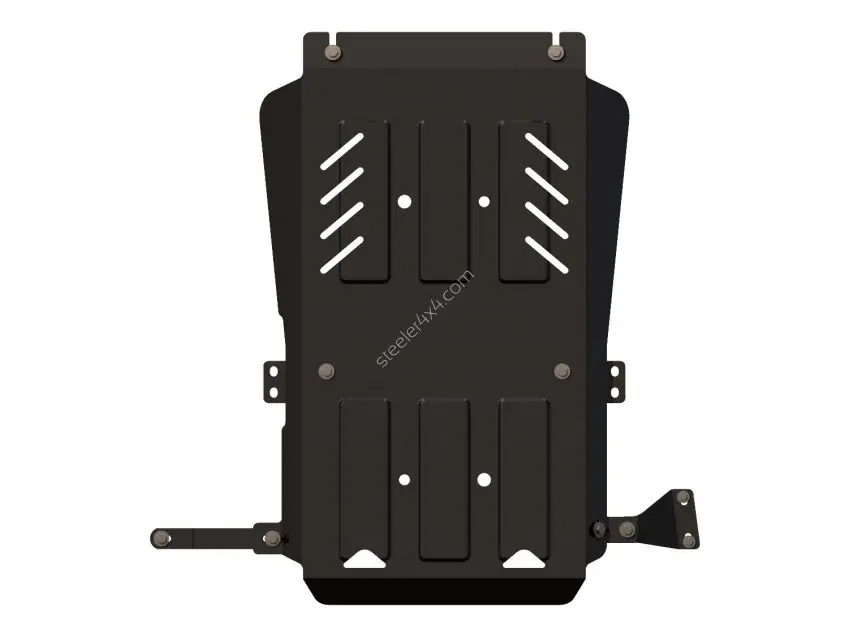 Skid plate — transmission and transfer case — Mitsubishi L200 (2006–2009)