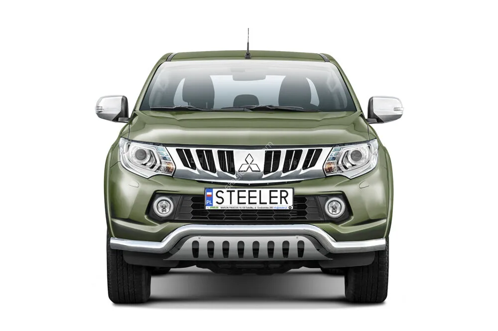 EC low spoiler bar with axle-plate — Mitsubishi L200 (2015–2019)